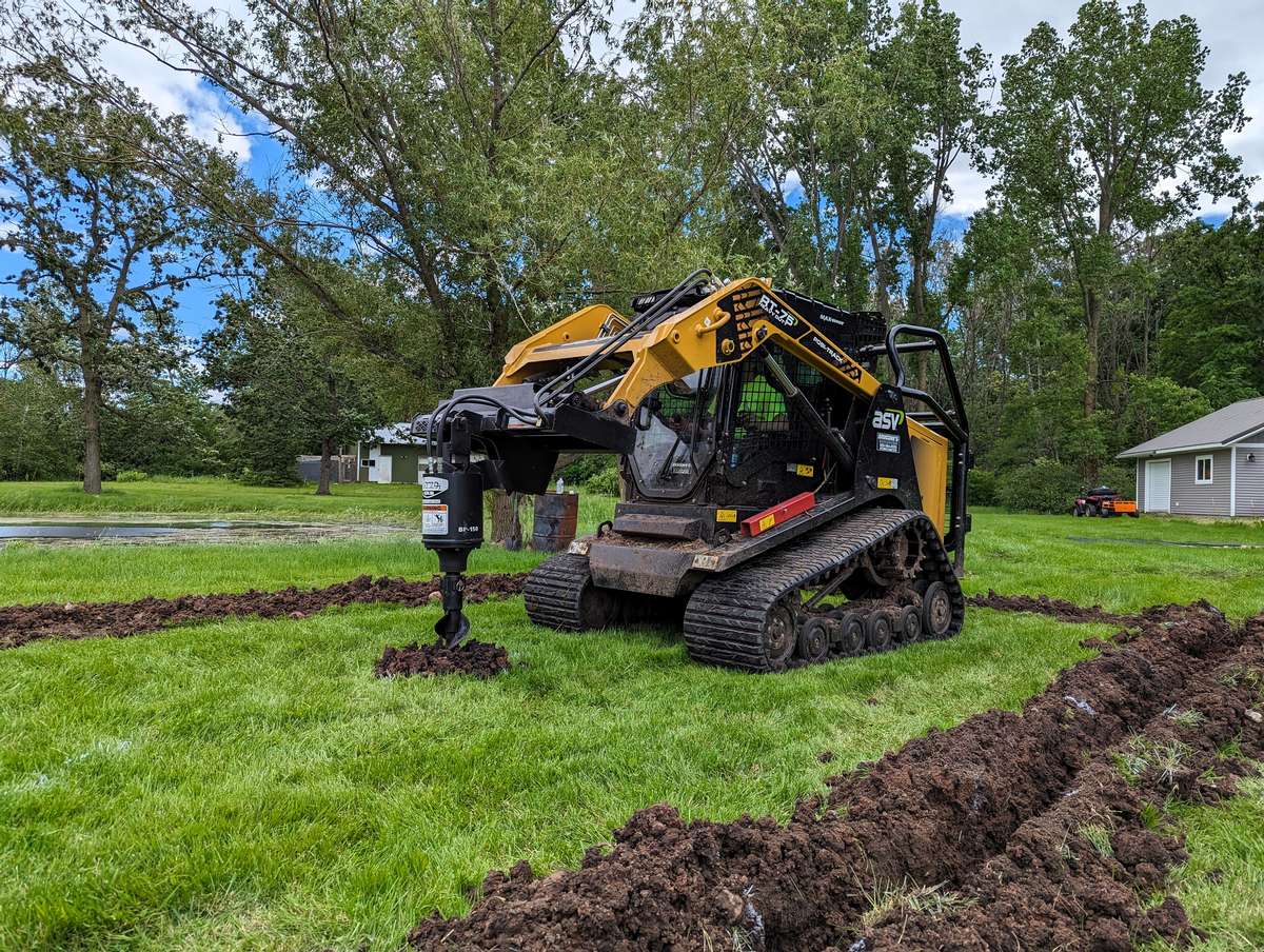 Post Hole Digging & Gate Installation Post Hole Digging & Gate Installation